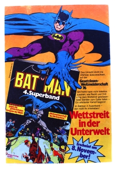 DC Comics Superman Batman Comic Nr. 23 (1976): Ein Ufo stiehlt die USA von Ehapa